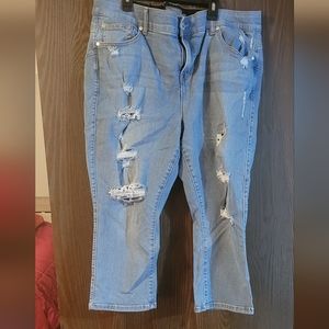 Size 20 CROP bombshell skinny jeans from Torrid